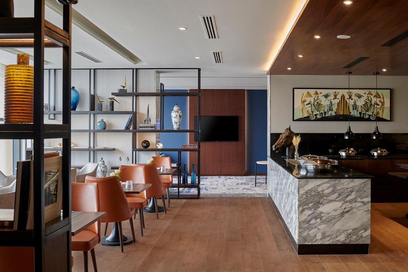 Crowne Plaza - West Cairo Arkan By Ihg 6th of October City Exteriér fotografie The lounge at the airport